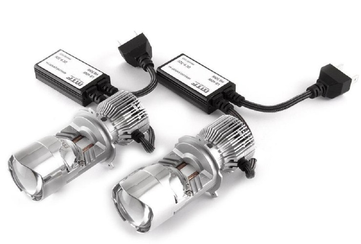 Модули светодиодные MTF LIGHT MiniLENS EXPERT H4/H19, 12/24V, 40/50W, 5500K, 2шт. MH4K5E - изображение 3