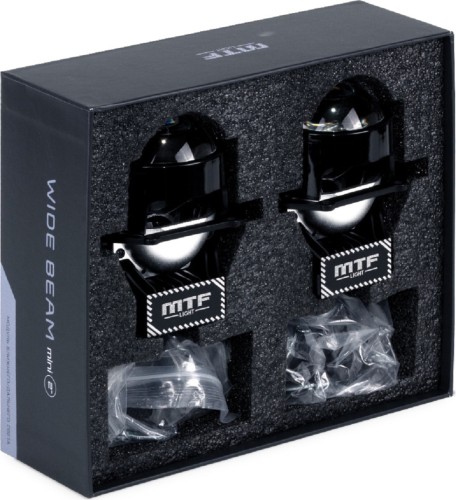 Модули светодиодные MTF LIGHT WIDE BEAM mini, 12В, 55/59Вт, 5500К, 2" ближнего/дальнего света 2шт. WM59R - изображение 3
