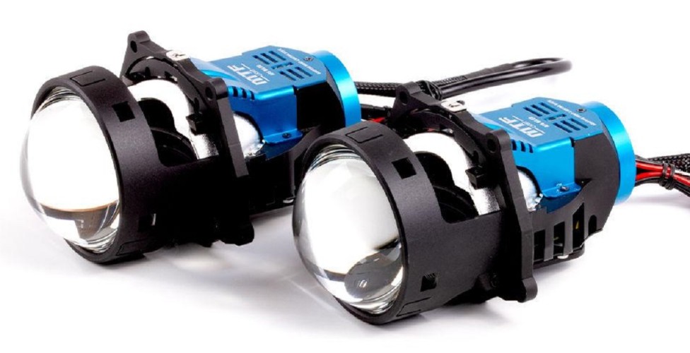 Модули светодиодные MTF LIGHT 12V, 50/60W, 5500K линзы biled (подключение к рулевому валу). AFS50WH - изображение 2