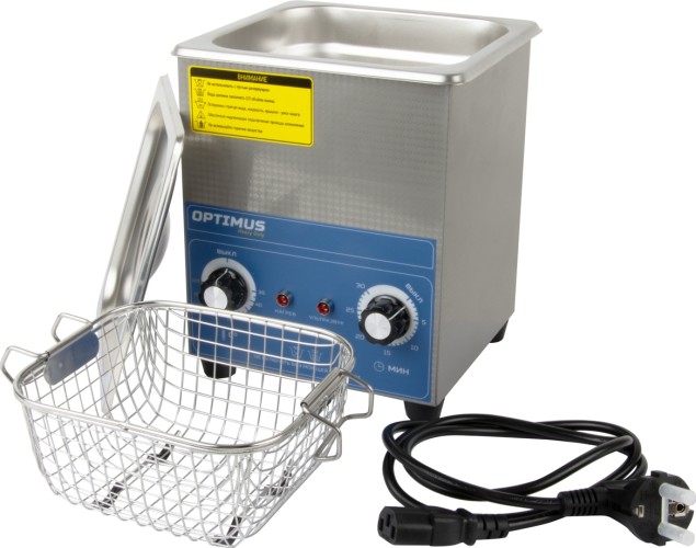 Мойка ультразвуковая OPTIMUS OPT-UC20 с подогревом 2 л в0000139431