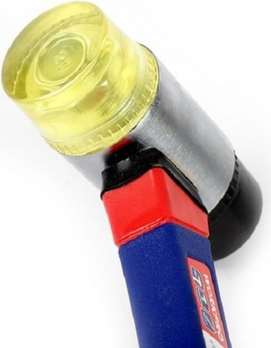 Молоток безинерционный WORKPRO WP241036 с мягкими бойками, с фиберглассовой рукояткой - изображение 5