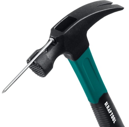 Молоток-гвоздодер KRAFTOOL 20265-56_z01 столярный, c фиберглас. рукояткой - изображение 2