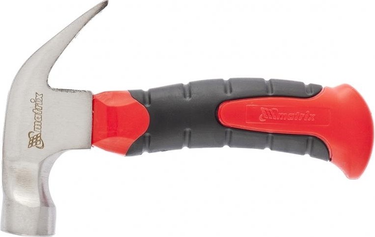 Молоток - гвоздодер MATRIX 250 гр. с магнитом 10443 10443