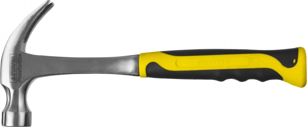 Молоток-гвоздодер STAYER STRIKE 560 г цельнометаллический столярный 2025-560 - изображение 4