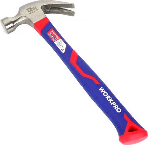 Молоток-гвоздодер WORKPRO WP241010 337гр - изображение 3