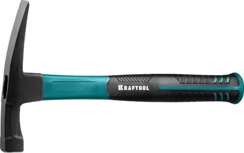Молоток каменщика KRAFTOOL Fiberglass 600 г с фиберглассовой рукояткой, 20192