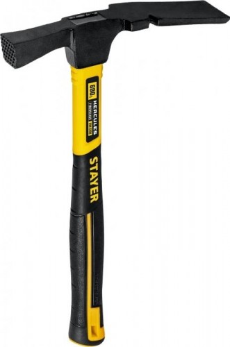 Молоток каменщика STAYER Hercules 600 г с фиберглассовой рукояткой, 20161_z01 - изображение 3