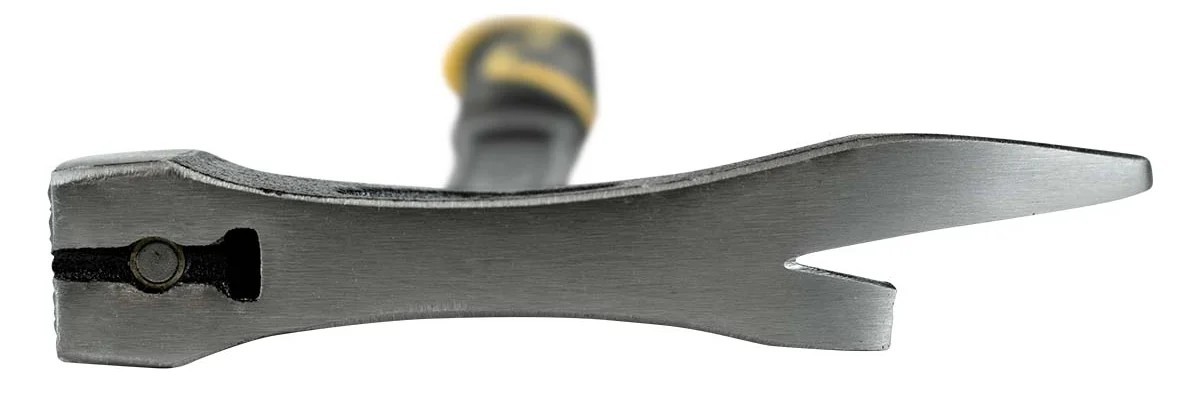 Молоток кровельщика BERGER BG1528 цельнокованый 600 г. 326 мм, магнит, 3-компонентна - изображение 3