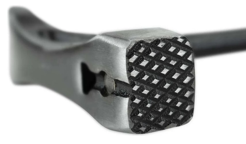 Молоток кровельщика BERGER BG1528 цельнокованый 600 г. 326 мм, магнит, 3-компонентна - изображение 2