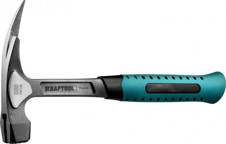Молоток кровельщика KRAFTOOL "THOR" 600 г, цельнокованый, с магнитом 20181