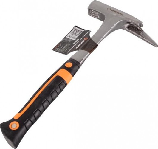 Молоток кровельщика ВИХРЬ 600гр цельнометаллический, двухкомпонентная рукоятка 73/6/8/9 - изображение 3