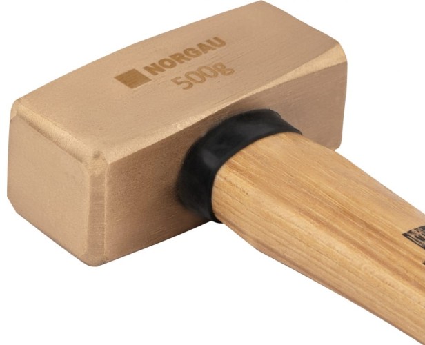 Молоток медный Norgau N622C-500 500 г 075217105 - изображение 2