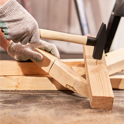 Молоток REXANT 12-8103 слесарный с деревянной рукояткой 300 г - изображение 3