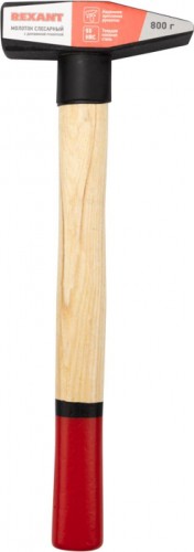 Молоток REXANT 12-8108 слесарный с деревянной рукояткой 800 г - изображение 2