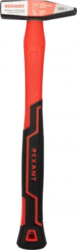 Молоток REXANT 12-8113 слесарный с фибергласовой рукояткой 300 г - изображение 2