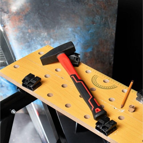 Молоток REXANT 12-8118 слесарный с фибергласовой рукояткой 800 г - изображение 4