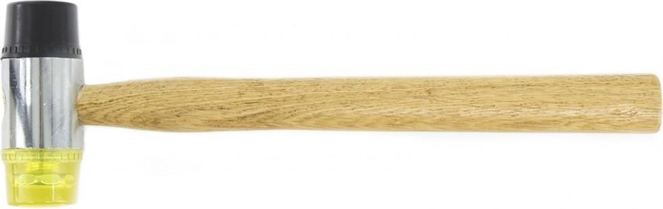 Молоток рихтовочный Sparta бойки 35 мм,  комбинированная головка, деревянная р 108305