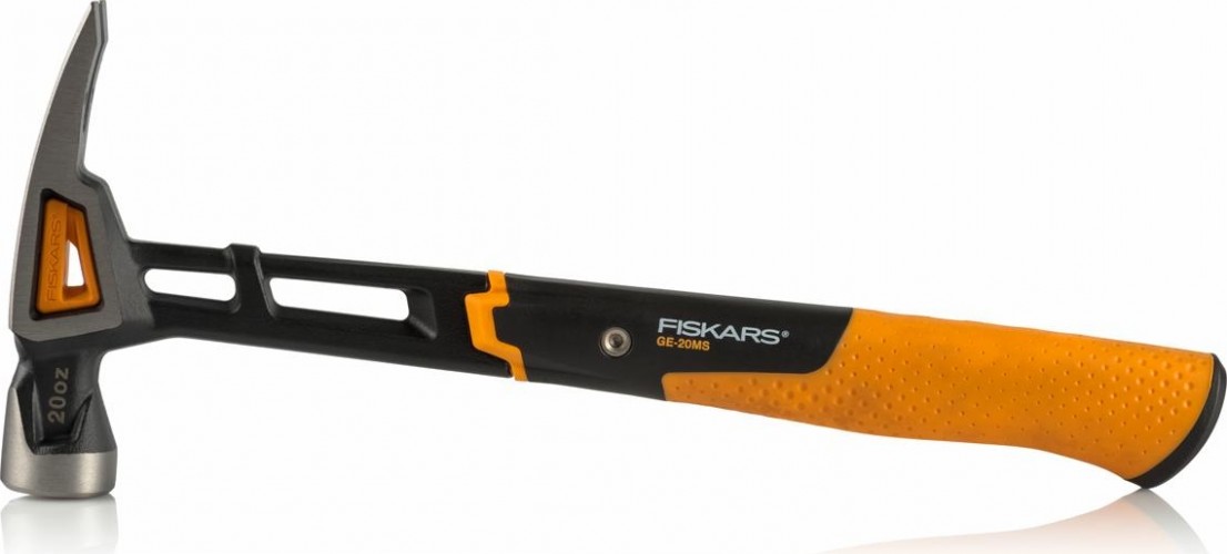 Молоток с гвоздодером FISKARS 570 гр. 1020214 1020214