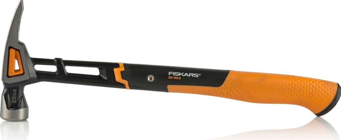 Молоток с гвоздодером FISKARS 570 гр. 1020215 1020215