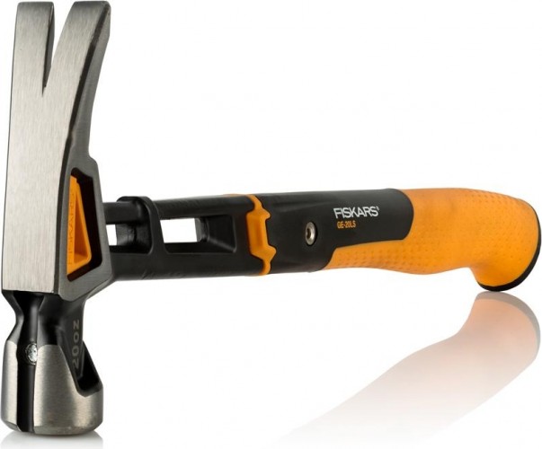 Молоток с гвоздодером FISKARS 570 гр. 1020215 1020215 - изображение 2