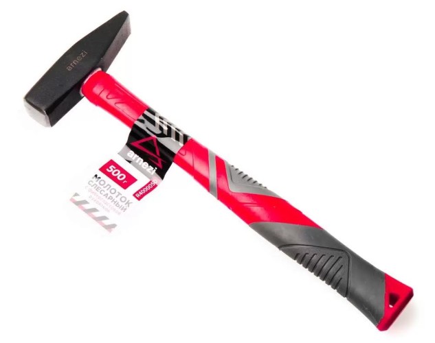 Молоток слесарный ARNEZI R4000050 500 г, с фиберглассовой рукояткой