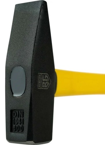 Молоток слесарный BERGER BG1515 кованый, фиберглассовая рукоятка, 800 г. 345 мм - изображение 2