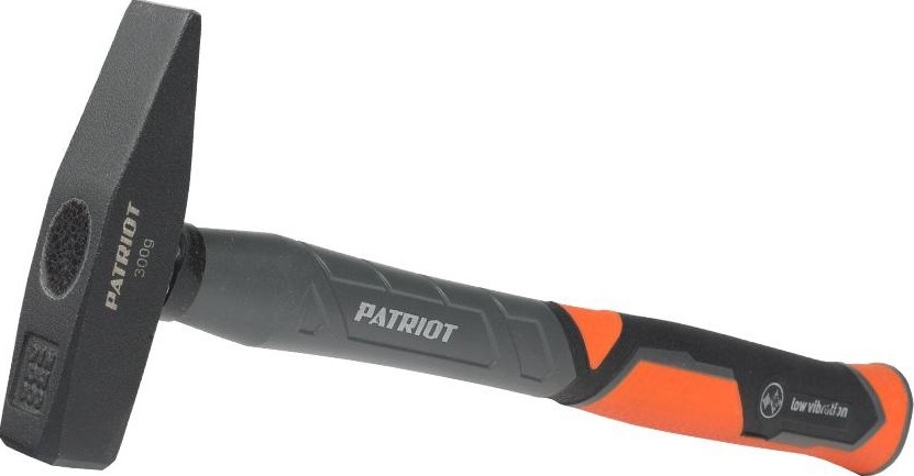 Молоток слесарный PATRIOT MHF-300 300 гр.  с фиберглассовой рукояткой 350001010 - изображение 3