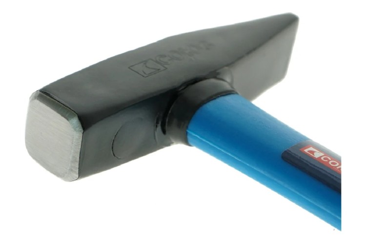 Молоток слесарный СОЮЗ 1010-22-FB0300C фибергласс, кованый боек 300гр - изображение 4