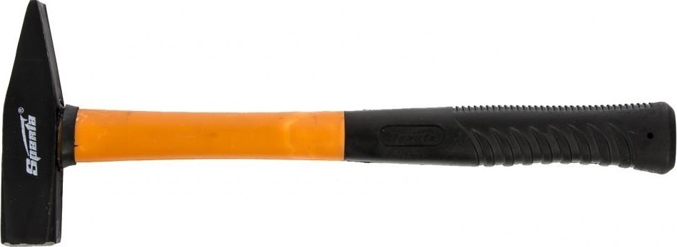 Молоток слесарный Sparta 400 г,  фибергласовая обрезиненная рукоятка 10374