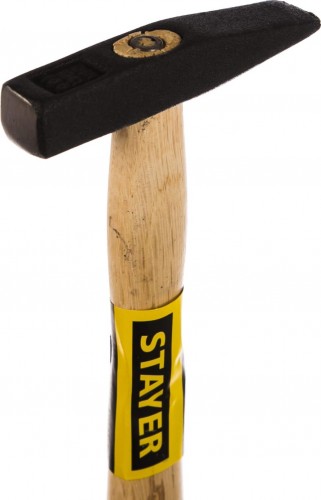 Молоток слесарный STAYER MASTER 100 100 г с деревянной рукояткой 2002-01 - изображение 2