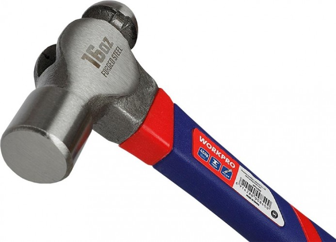 Молоток слесарный WORKPRO WP241030 с круглым бойком 675гр - изображение 3