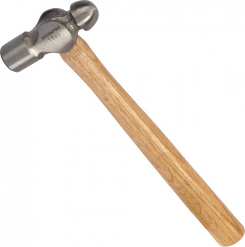 Молоток слесарный WORKPRO WP241025 с круглым бойком 337гр