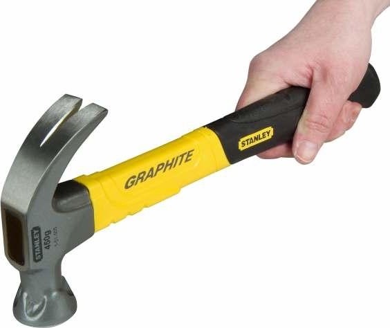 Молоток STANLEY GRAPHITE 1-51-505 450 гр., с гвоздодером 1-51-505 - изображение 5