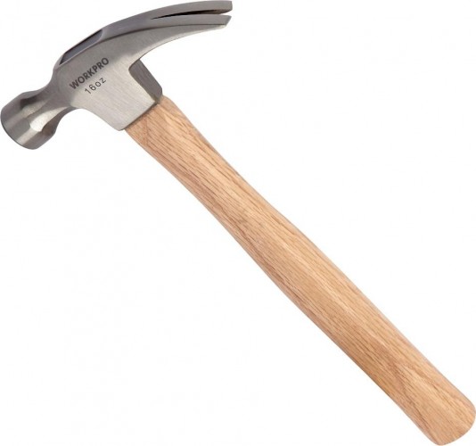 Молоток столярный WORKPRO WP241006 450гр