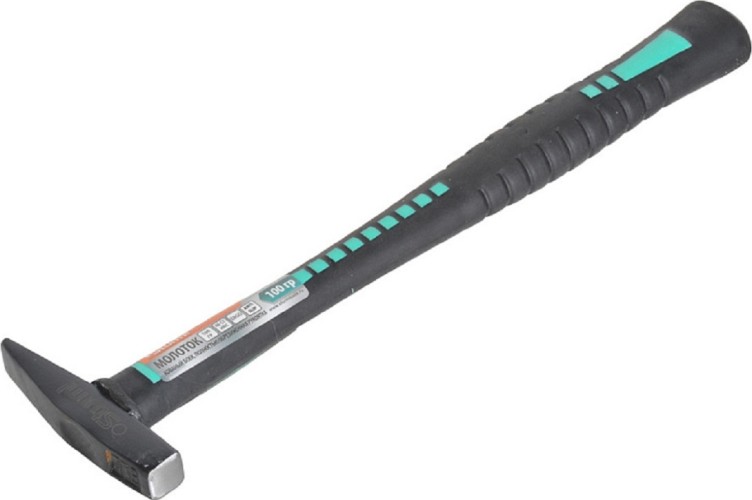 Молоток Sturm 1010-02-FR0100 полностью обрезин. рукоятка, 100гр. - изображение 2