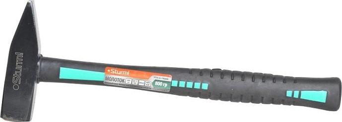 Молоток Sturm 1010-02-FR0800 полностью обрезин. рукоятка, 800гр.