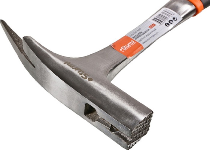 Молоток Sturm 1010-06-600 кровельщика цельнокованный, с магнитом, обрезин. р - изображение 5