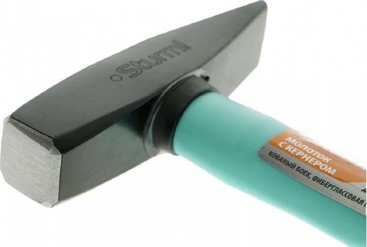 Молоток Sturm 1010-07-FR0300 с кернером, фибергласс.рукоятка, 300гр. - изображение 4