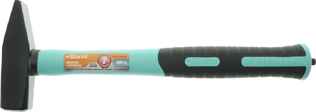 Молоток Sturm 1010-07-FR0600 с кернером, фибергласс.рукоятка, 600гр.