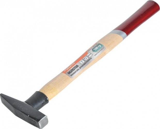 Молоток Sturm 1010-52-WD0100 деревянная рукоятка, 100гр. - изображение 2