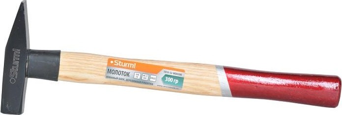 Молоток Sturm 1010-52-WD0300 деревянная рукоятка, 300гр.