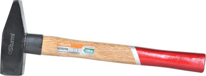Молоток Sturm 1010-52-WD1500 деревянная рукоятка, 1500гр.