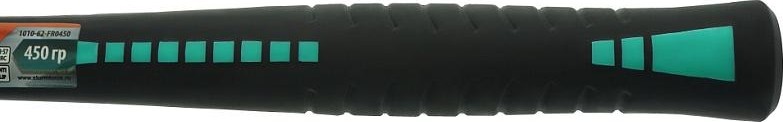 Молоток Sturm 1010-62-FR0450 гвоздодер, полностью обрезин. рукоятка, 450гр. - изображение 5