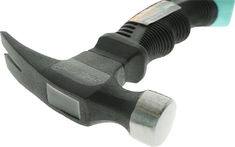 Молоток Sturm 1010-72-FB0250 гвоздодер, черная обрезин. рукоятка, 250гр. - изображение 4