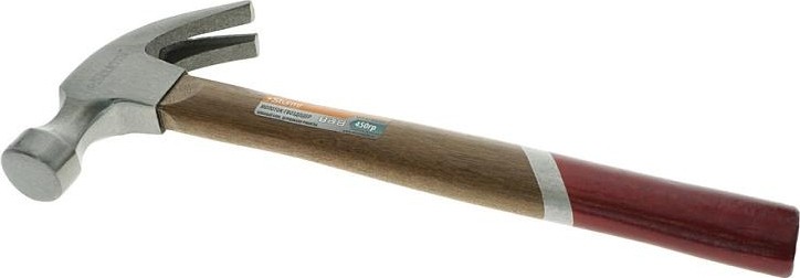 Молоток Sturm 1010-82-WD0450 гвоздодер, деревянная рукоятка, 450гр. - изображение 2