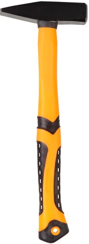 Молоток ВИХРЬ 400гр. квадратный боек, фиберглассовая двухкомпонентная р 73/6/8/5 - изображение 3