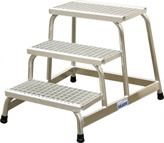 Монтажная подставка KRAUSE STABILO 4 ступени с решетчатыми ступенями 805348 805348
