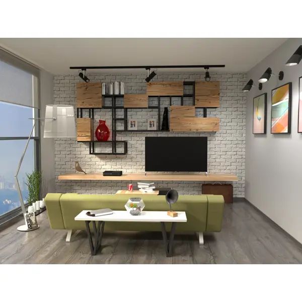 Камень искусственный Monte Alba Вельс Брик белый 0.75м2 - изображение 6