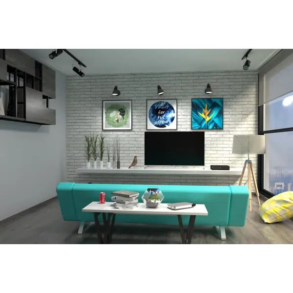 Камень искусственный Monte Alba Лофт Брик белый 1.04м2 - изображение 5