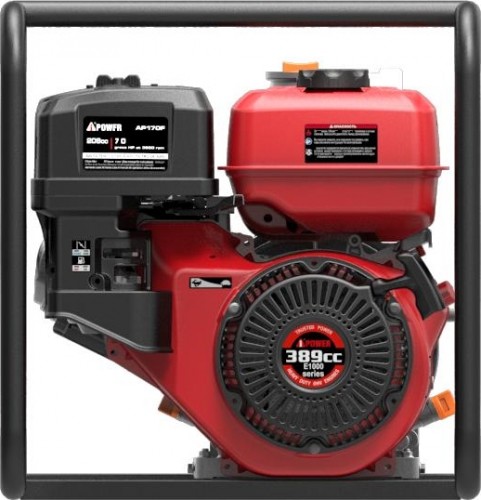 Мотопомпа бензиновая A-iPOWER AWP100 для слабозагрязненной воды 30141 - изображение 2